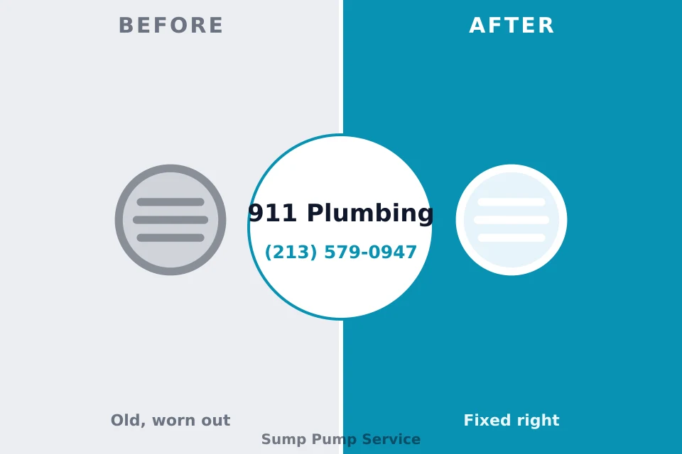 Before and after: plumbing company Apalachin, NY